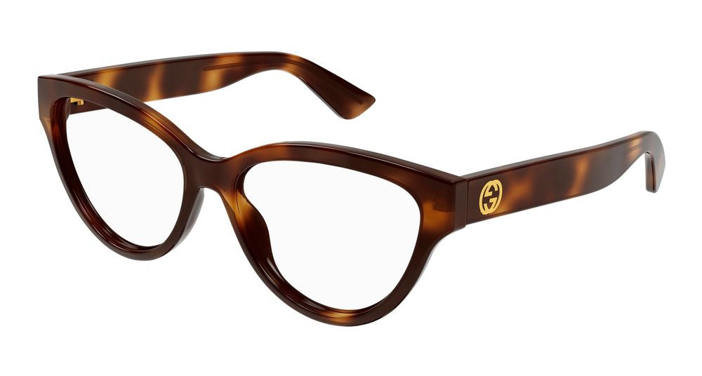 Gucci GG1581O Tortoiseshell Acetate Eyeglasses — Tortoiseshell
