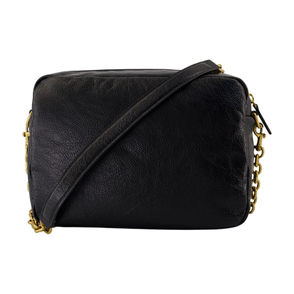 Balenciaga Monaco Shoulder Bag — Black