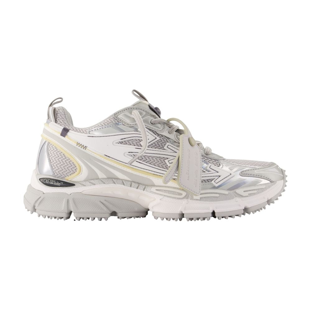 Off-White Be Right Back Sneaker — Silver