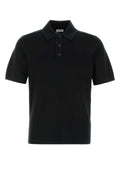 Burberry Wool Polo Shirt — Black