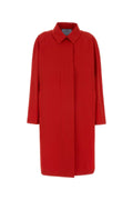 Prada Soprabiti Coat — Red