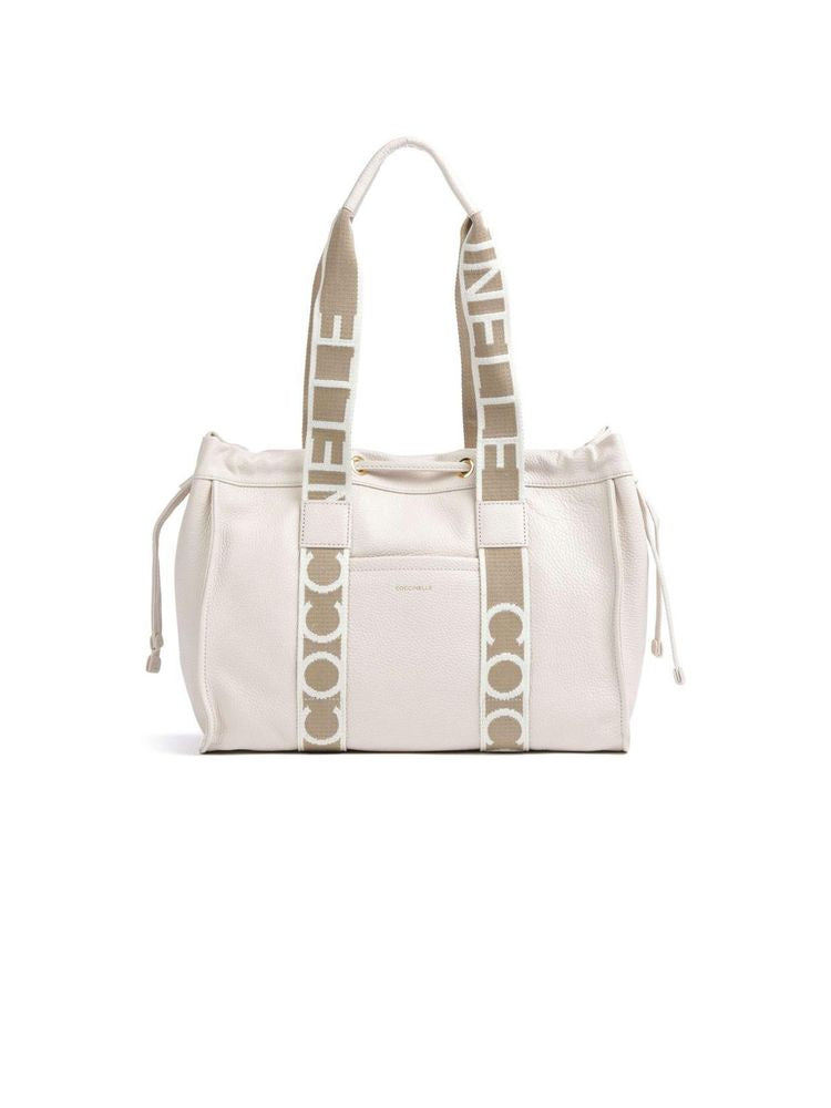 Coccinelle 2Day Tote Bag — White