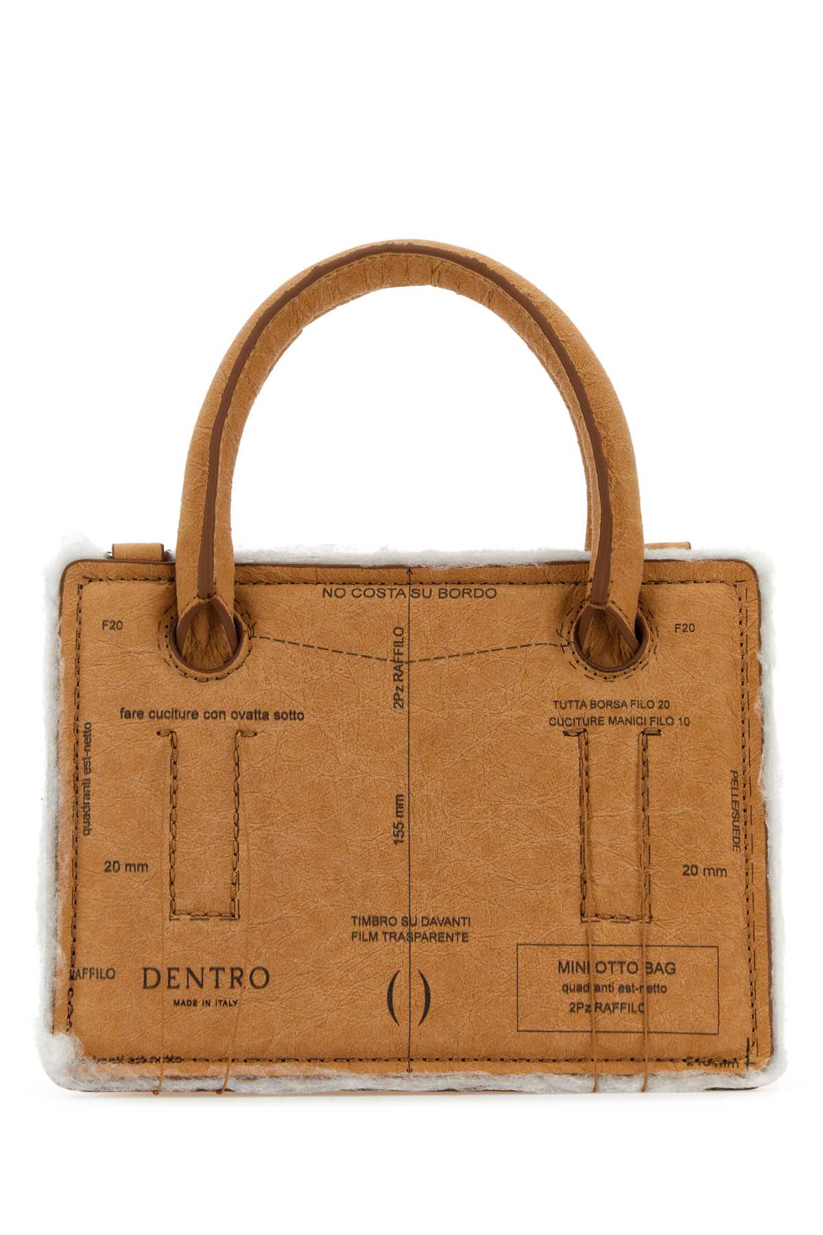 Dentro Tracolla Mini Bag — Brown