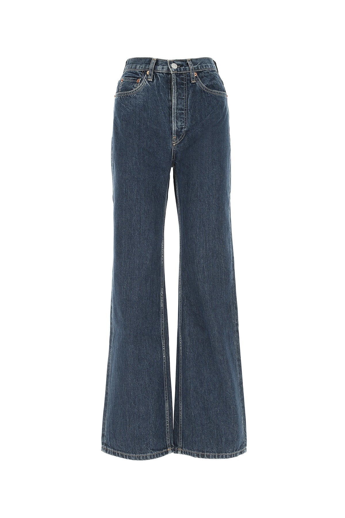 Re Done Rusticindigo Jeans — Blue