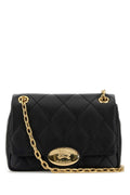 Burberry Quilted Leather Shoulder Bag — Black