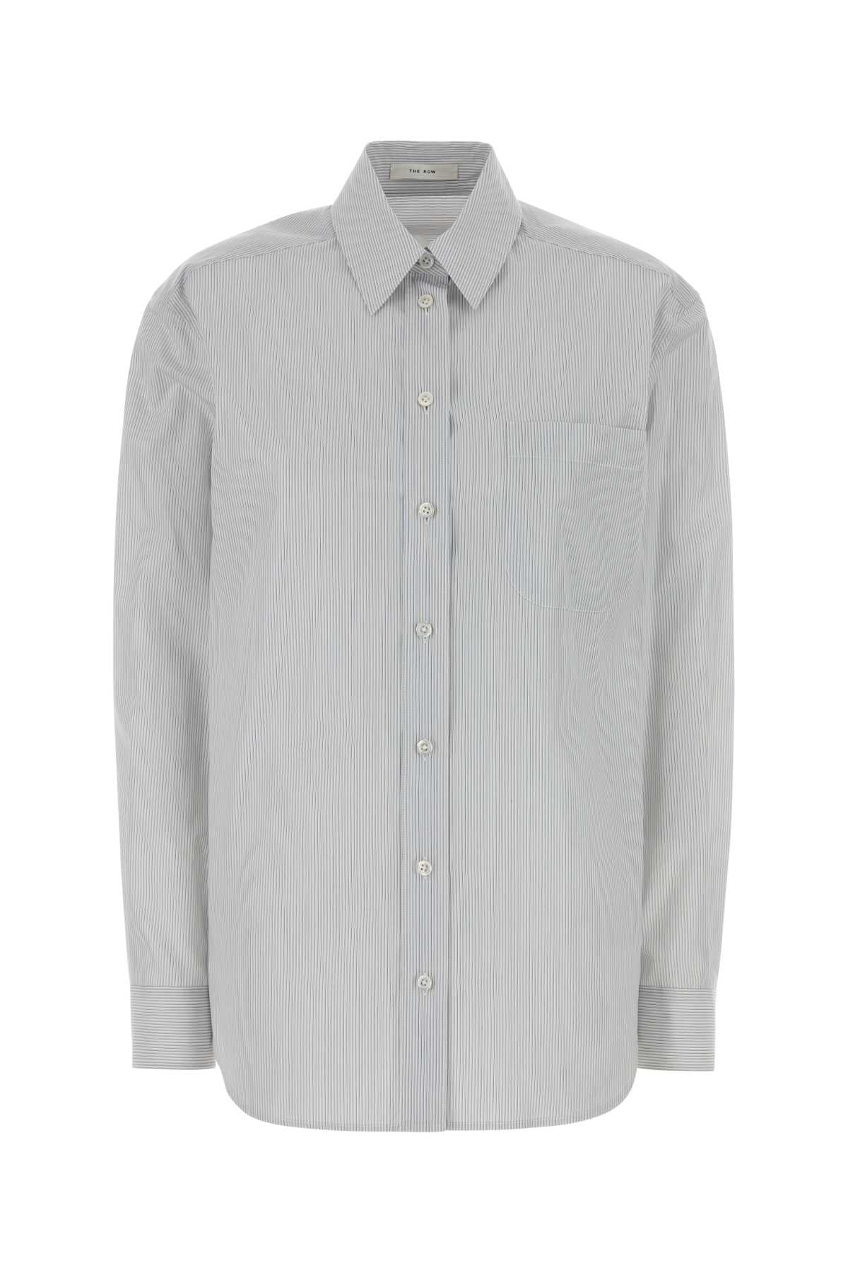 The Row Gavina Shirt — Gray