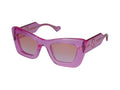 Gucci GG1552S Injected Acetate Sunglasses — Pink