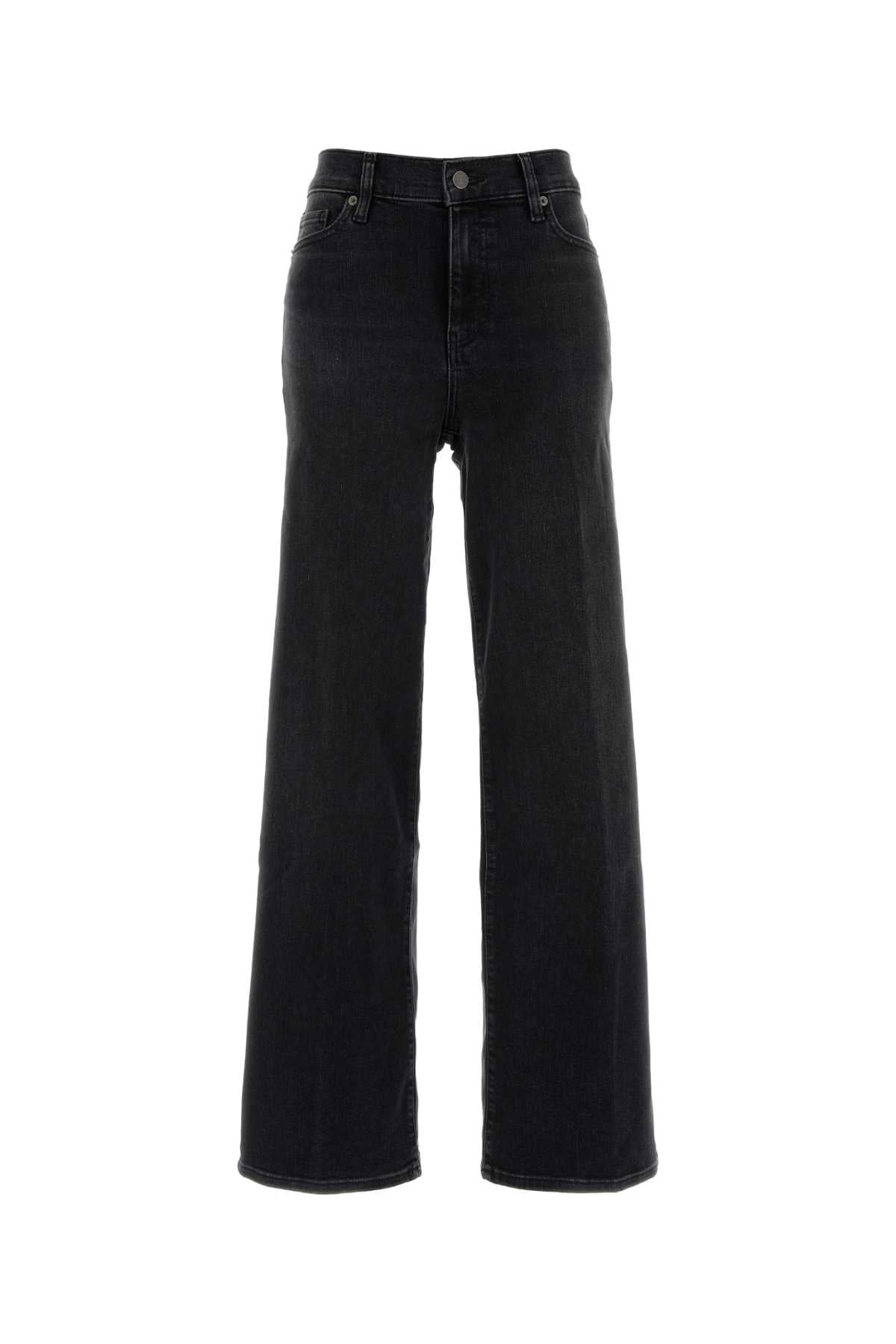 Frame Stretch Denim Jeans — Black
