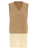 Maison Margiela Memory Sleeveless Top — Beige