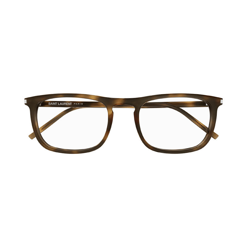 Saint Laurent SL670002 Tortoiseshell Acetate Eyeglasses — Brown