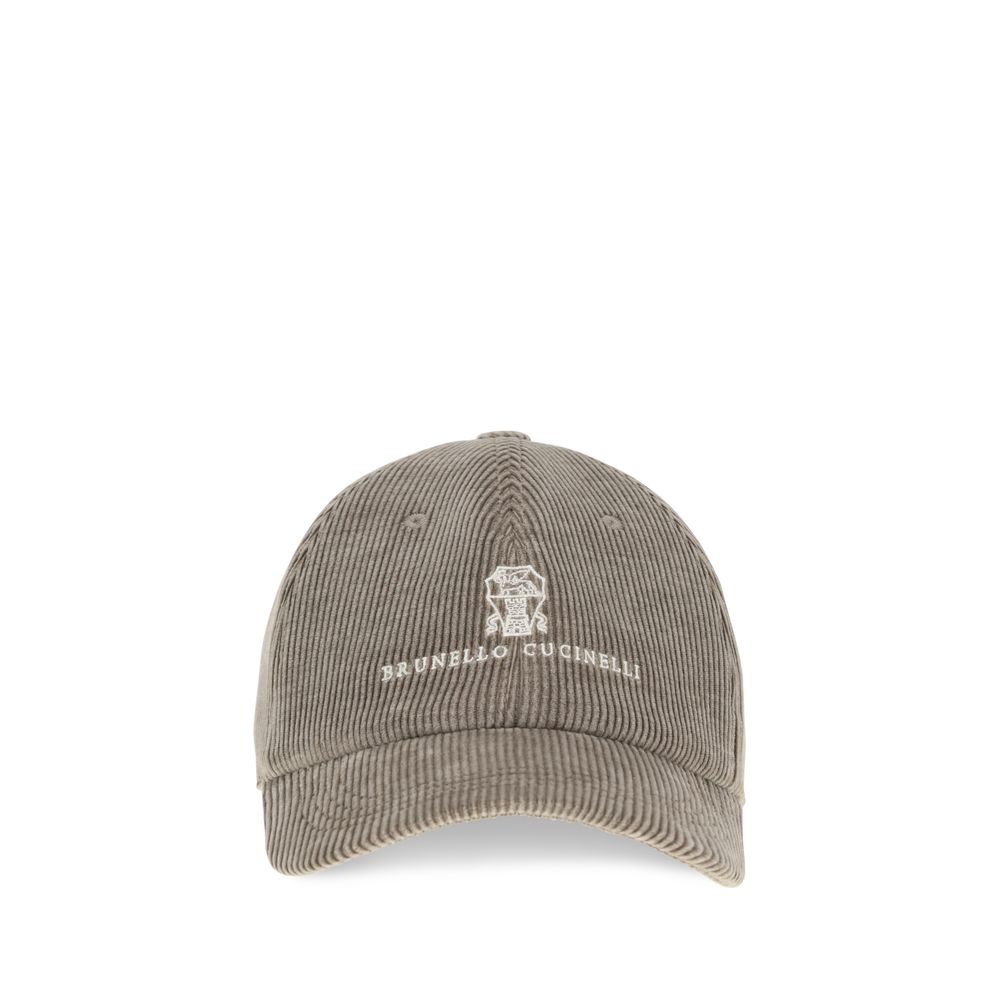 Brunello Cucinelli BRMY4999850CWV75BB Baseball Cap — Beige