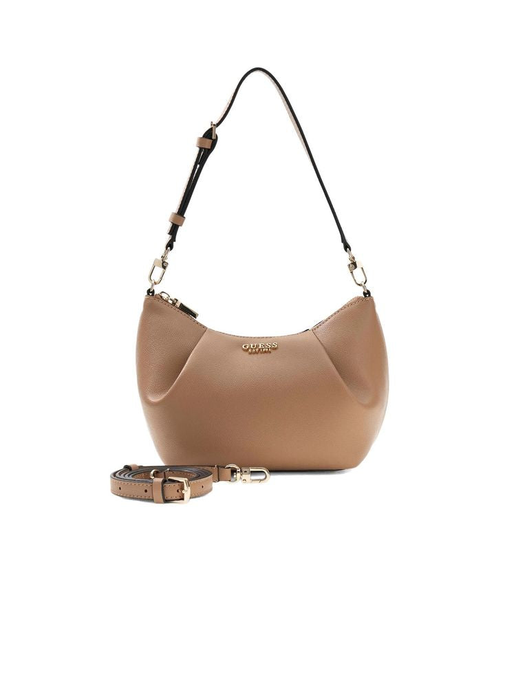 Guess Amorette Shoulder Bag — Beige