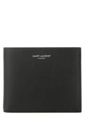 Saint Laurent Calfskin Bifold Wallet — Black