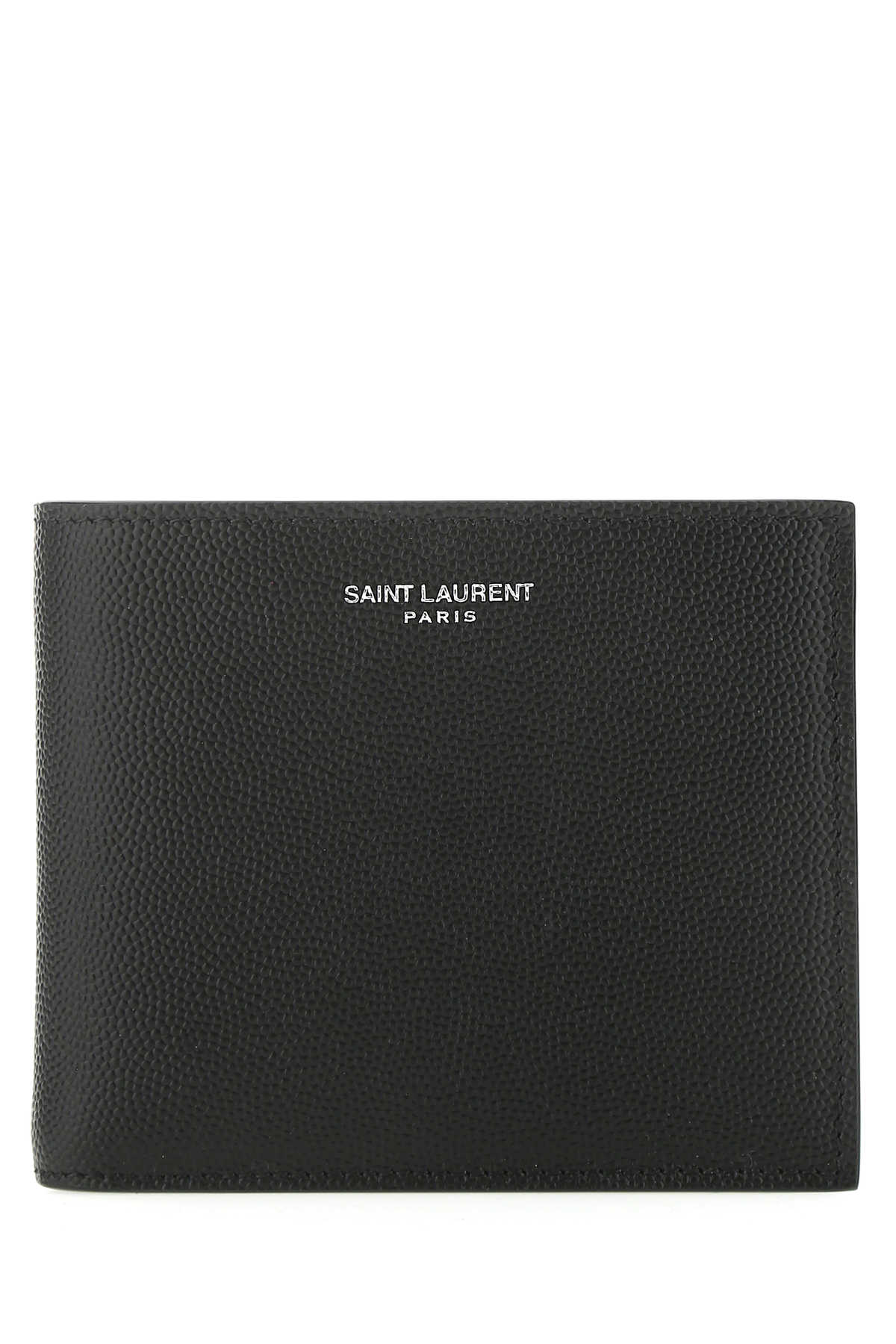 Saint Laurent Calfskin Bifold Wallet — Black