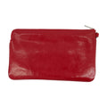 Zadig & Voltaire Calfskin Leather Wallet — Red