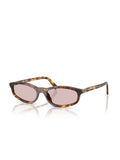 Miu Miu 0MU Tortoise Acetate Sunglasses — Tortoise
