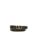 Valentino Garavani VLogo Signature Belt — Black