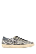 Golden Goose Deluxe Brand Studded Leather Low-Top Sneaker — Black