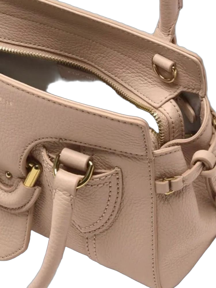 Coccinelle York Top Handle Bag — Beige