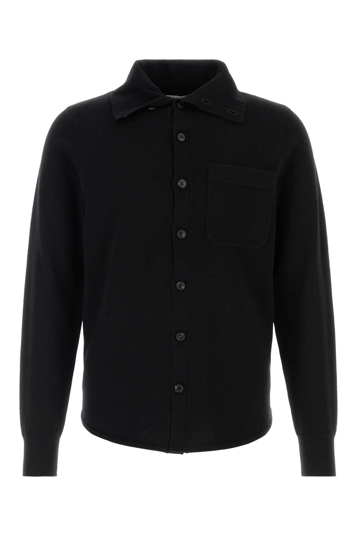 Dries Van Noten Cashmere Cardigan — Black
