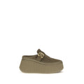 Chloé Nama Sabot Mule — Beige