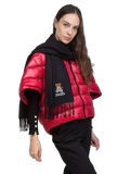 Moschino Lambswool Scarf — Black
