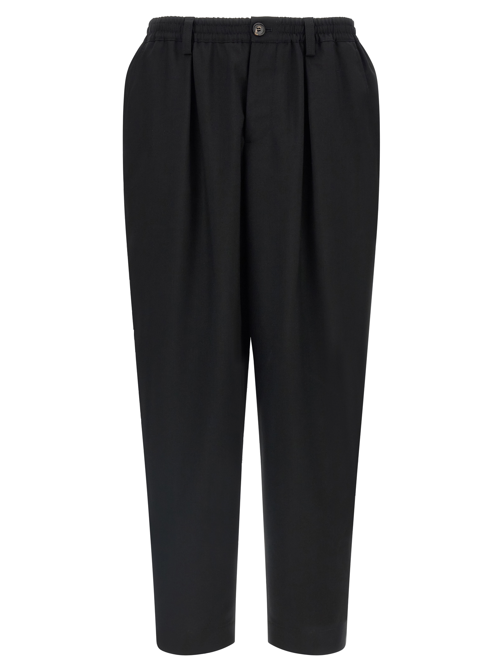 Marni Virgin Wool Trousers — Black