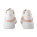 Alexander McQueen Oversized Calfskin Sneaker — Pink