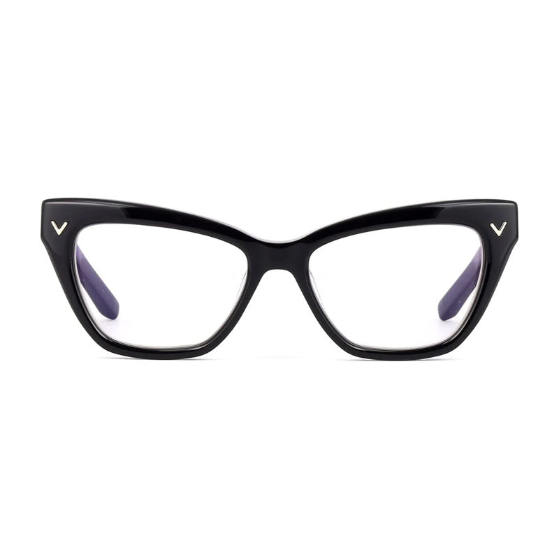 Valentino VLX-140A Cat-eye Acetate Eyeglasses — Black