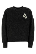 Isabel Marant Etoile Viscose-Blend Knit Sweater — Black
