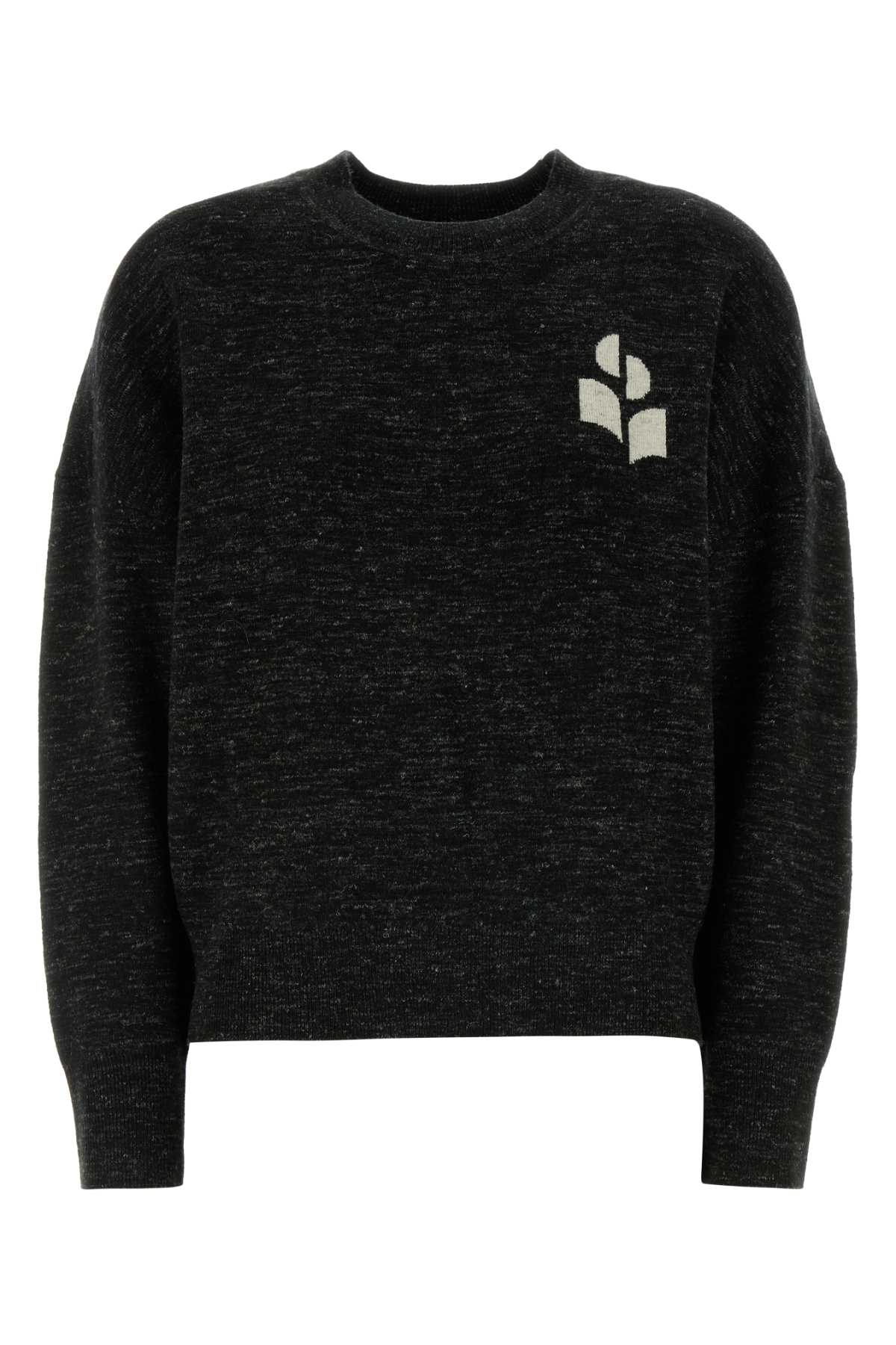 Isabel Marant Etoile Viscose-Blend Knit Sweater — Black