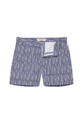 Orlebar Brown Fern-Patterned Shorts — Blue
