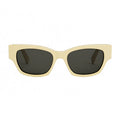 Celine CL40197U39A Acetate Cat-Eye Sunglasses — Cream