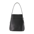 Toteme Belted Cowhide Bucket Bag — Black