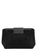 Max Mara Leather Belt Bag — Black