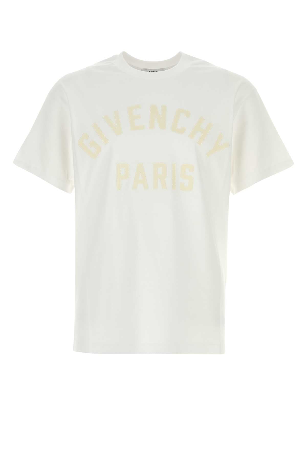 Givenchy Logo-Printed Cotton T-Shirt — White