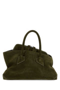 The Attico Passeggiata Top Handle Bag — Khaki
