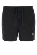 Stone Island Nylon Cargo Shorts — Navy