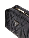 Guess Aldina Camera Crossbody Bag — Black