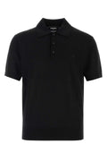 Dsquared2 Upside Polo Shirt — Black