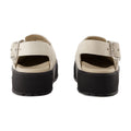 Alexander McQueen Colour-Block Leather Flat — Multicolor