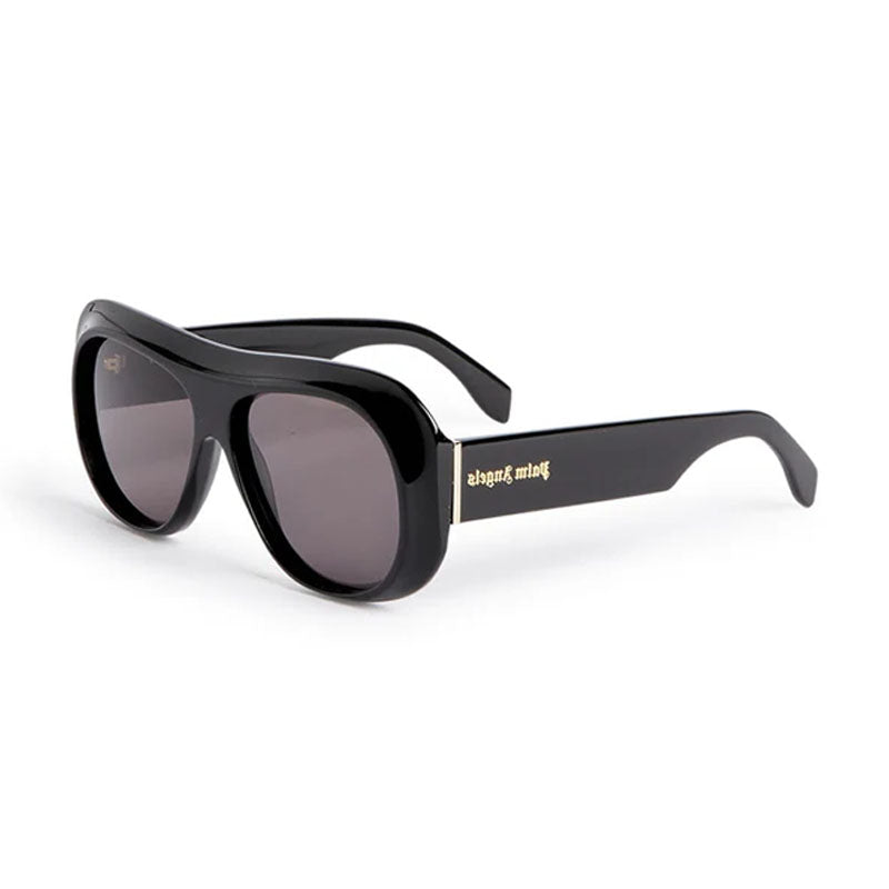 Palm Angels PERI103ELFIN0107 Oversized Frame Sunglasses — Black