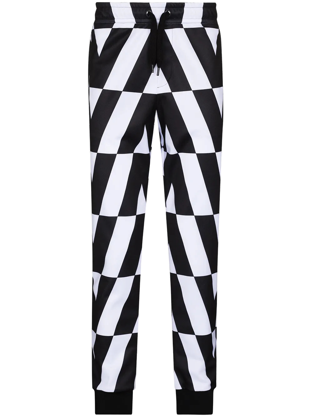 Valentino Optical Print Joggers — Black