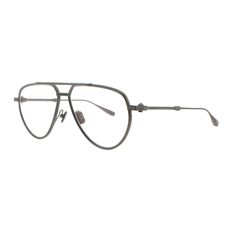 Valentino VLX-133B Metal Aviator Eyeglasses — Gray