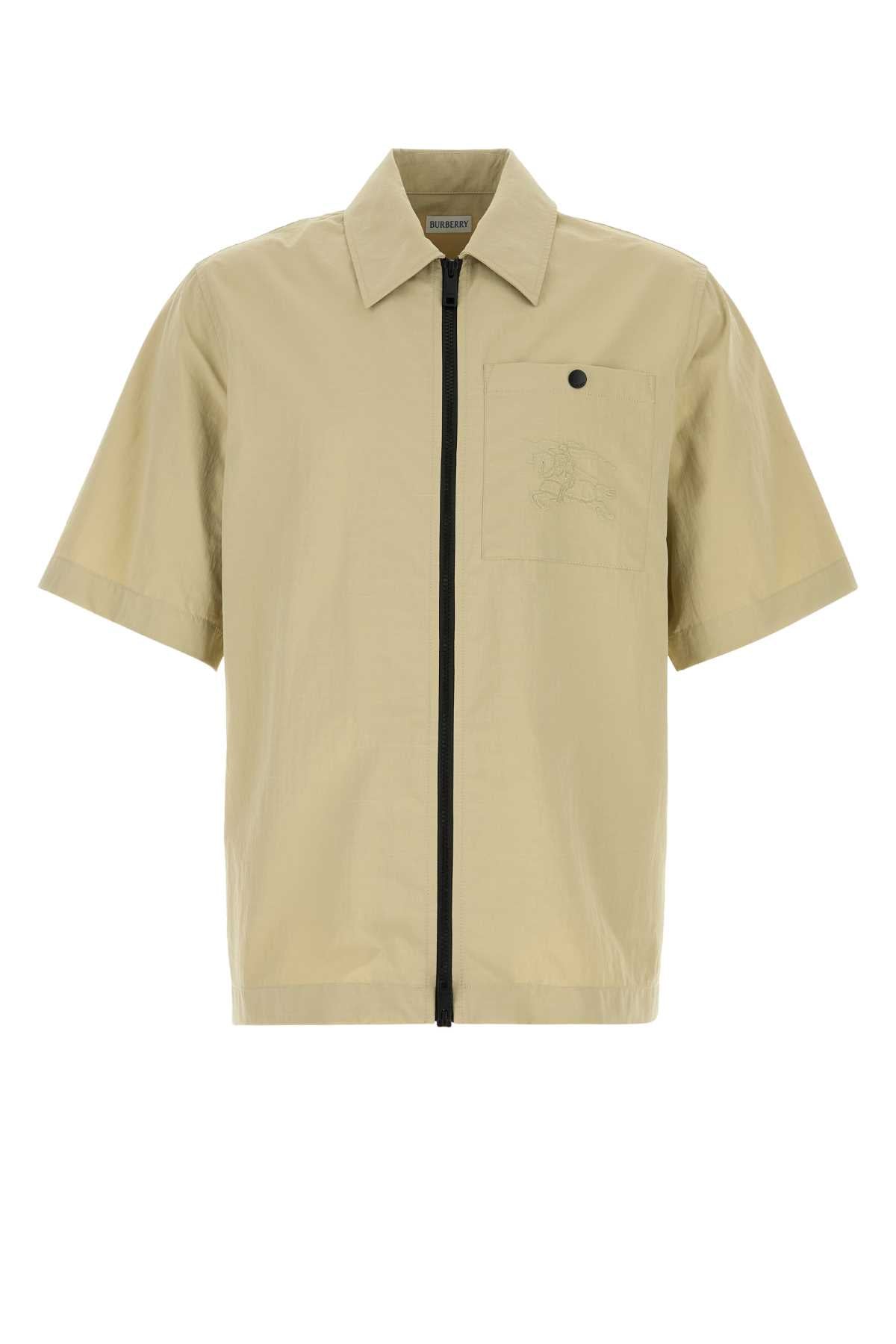 Burberry Oakwell Shirt — Beige