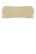 Eres Stretch Nylon Bikini Top — Beige