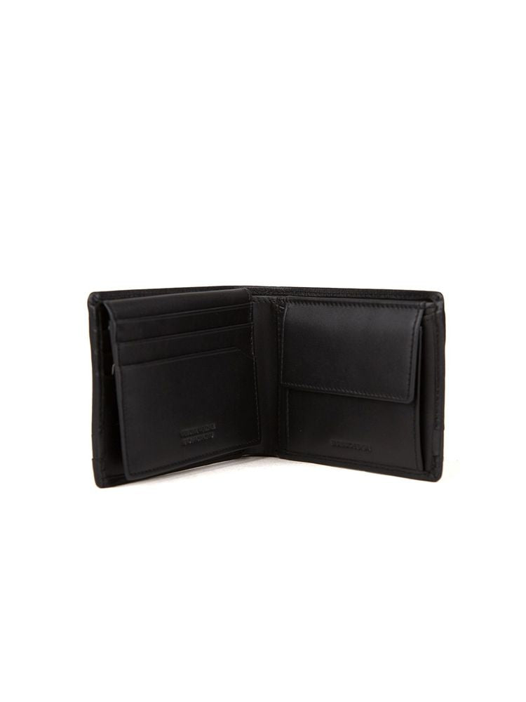 Momo Design Bifold Polyurethane Wallet — Black