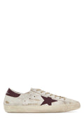 Golden Goose Deluxe Brand Star-Appliqué Leather Sneaker — White