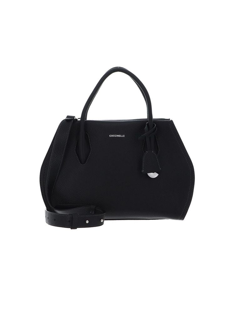 Coccinelle Lord Shoulder Bag — Black