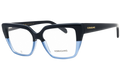 Ferragamo SF2971 Cat-Eye Acetate Eyeglasses — Blue